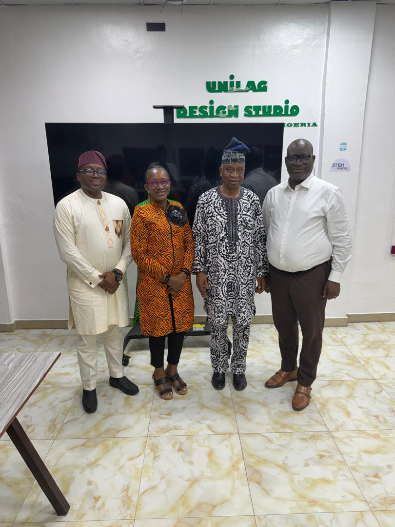 L-R: Engr. Oluseun Faluyi, Engr. Nnoli Akpedeye, Engr(Prof) Funso Falade and Engr. Dideolu Falobi.